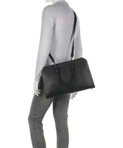 Milano Aktentasche 14″ genarbtes Rindsleder schwarz