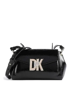 Milano Downtown Umhängetasche Rindsleder schwarz