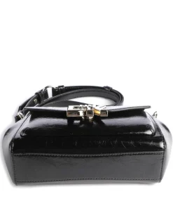Milano Downtown Umhängetasche Rindsleder schwarz