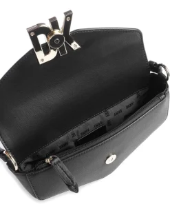 Milano Downtown Umhängetasche fein genarbtes Rindsleder schwarz