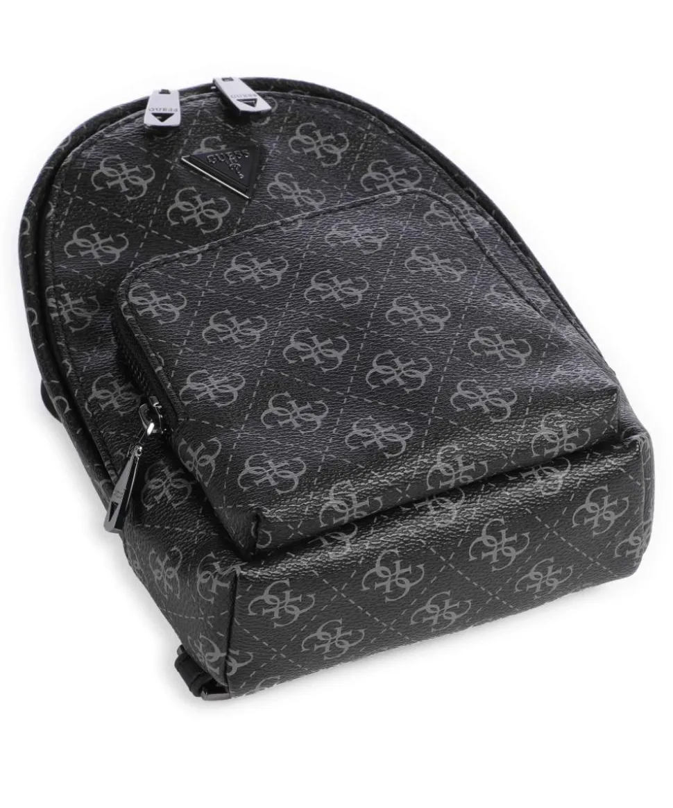 Milano Eco Slingbag Lederimitat schwarz