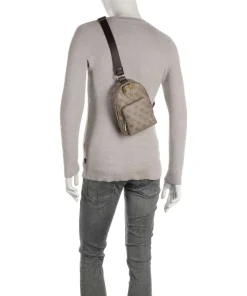 Milano Eco Slingbag Lederimitat beige