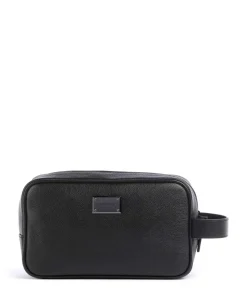 Milano Kulturbeutel schwarz 23 cm