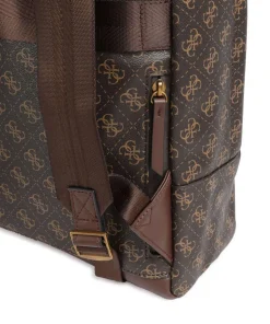 Milano Rucksack 13″ Lederimitat dunkelbraun