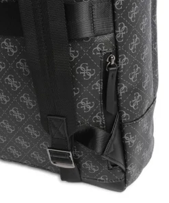 Milano Rucksack 13″ Lederimitat schwarz