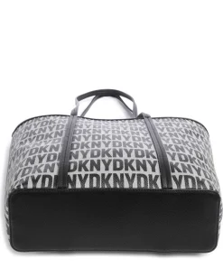 Milano Seventh Avenue Shopper Lederimitat schwarz