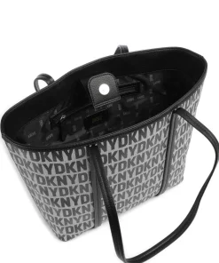 Milano Seventh Avenue Shopper Lederimitat schwarz