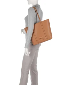 Milano Seventh Avenue Shopper genarbtes Rindsleder hellbraun