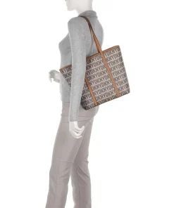 Milano Seventh Avenue Shopper Lederimitat braun