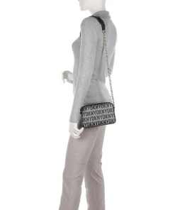 Milano Seventh Avenue Umhängetasche Lederimitat, fein genarbtes Rindsleder schwarz