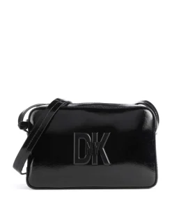 Milano Seventh Avenue Umhängetasche fein genarbtes Rindsleder schwarz