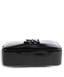 Milano Seventh Avenue Umhängetasche fein genarbtes Rindsleder schwarz