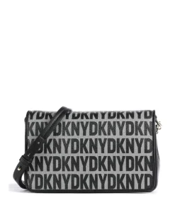 Milano Seventh Avenue Umhängetasche Lederimitat, genarbtes Rindsleder schwarz