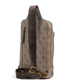 Milano Slingbag Lederimitat beige