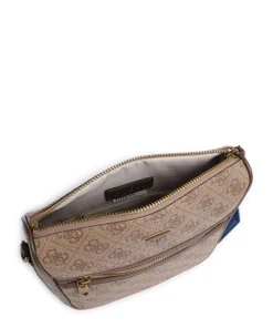 Milano Umhängetasche Lederimitat hellbraun