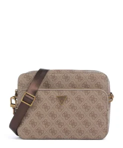 Milano Umhängetasche Lederimitat beige