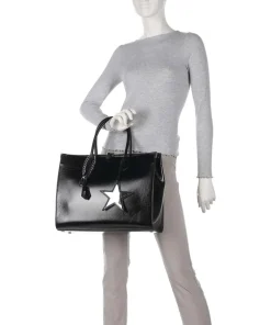 Ming Shopper Rindsleder schwarz