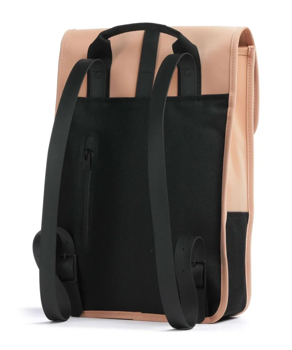 Mini Rucksack Polyester, Polyurethane apricot