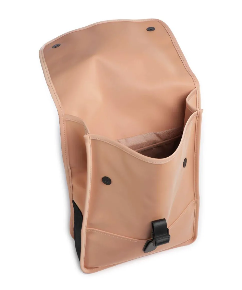 Mini Rucksack Polyester, Polyurethane apricot