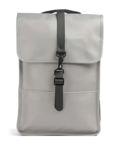 Mini Rucksack Polyester, Polyurethane hellgrau