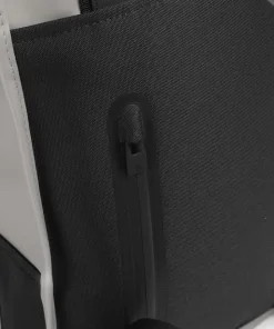 Mini Rucksack Polyester, Polyurethane hellgrau