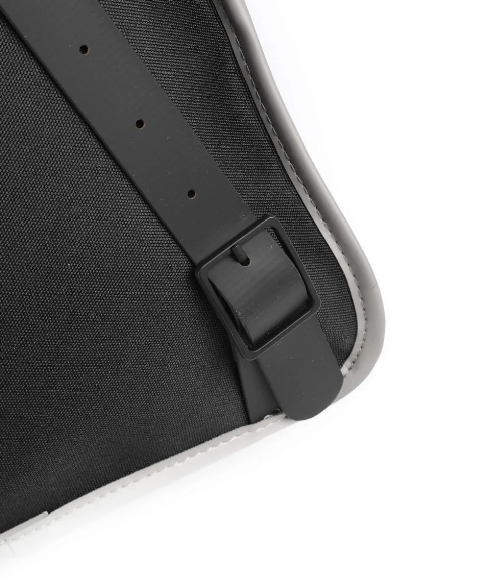 Mini Rucksack Polyester, Polyurethane hellgrau