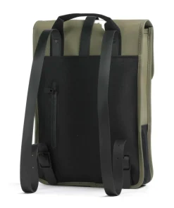 Mini Rucksack Polyester, Polyurethane olivgrün