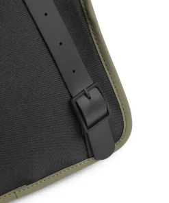 Mini Rucksack Polyester, Polyurethane olivgrün