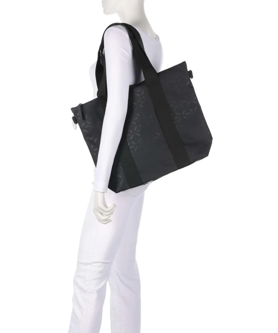 Mini Shopper Polyurethane, Polyester schwarz