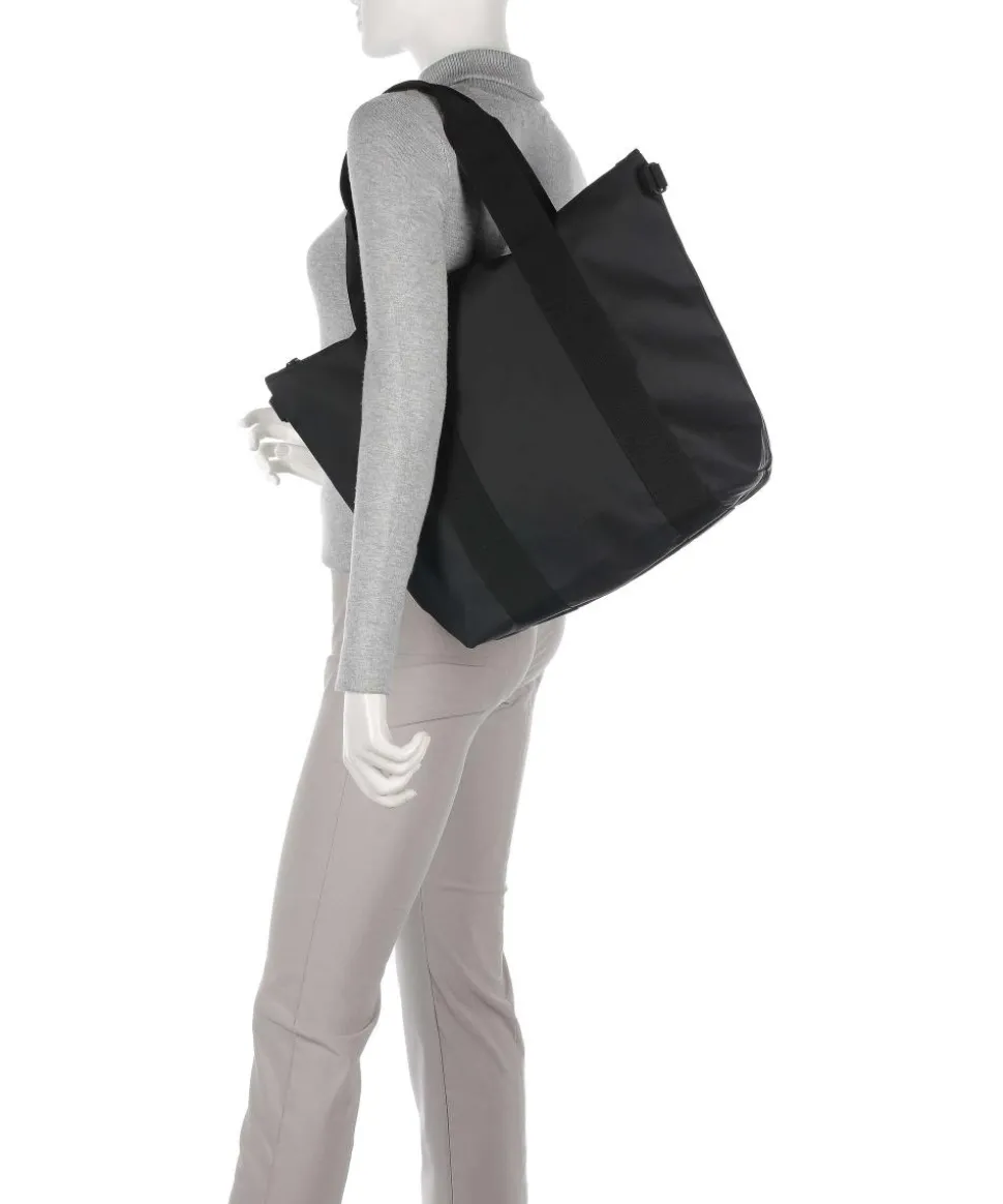 Mini Shopper Polyurethane, Polyester schwarz