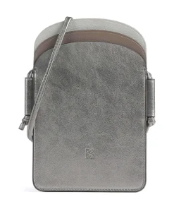 Minorca Handytasche fein genarbtes Kalbsleder silber