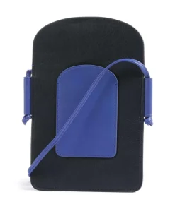 Minorca Handytasche fein genarbtes Kalbsleder blau
