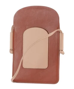 Minorca Handytasche fein genarbtes Kalbsleder altrosa