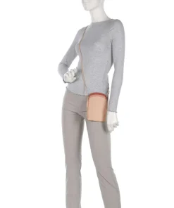 Minorca Handytasche fein genarbtes Kalbsleder altrosa