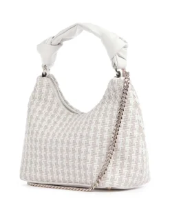 Mirema Handtasche Lederimitat weiß