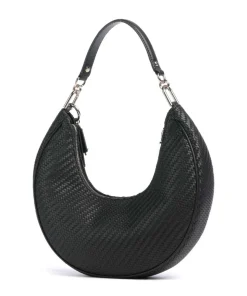 Mirema Schultertasche Lederimitat schwarz