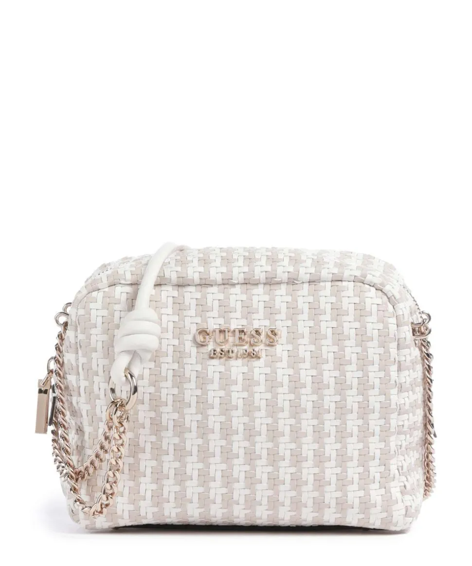 Mirema Umhängetasche Lederimitat weiß