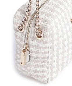 Mirema Umhängetasche Lederimitat weiß