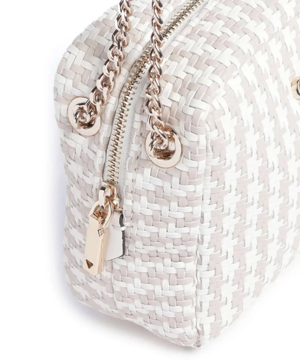 Mirema Umhängetasche Lederimitat weiß