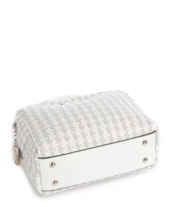 Mirema Umhängetasche Lederimitat weiß