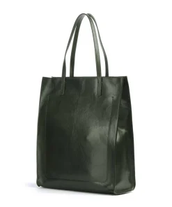 Mirra Shopper Rindsleder dunkelgrün