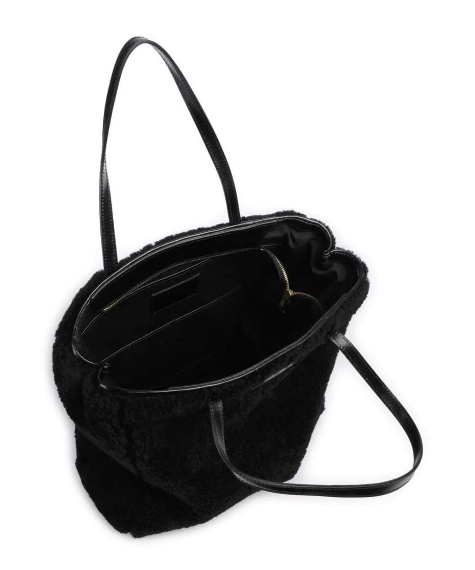 Mirra Wow Shopper Fell, Rindsleder schwarz