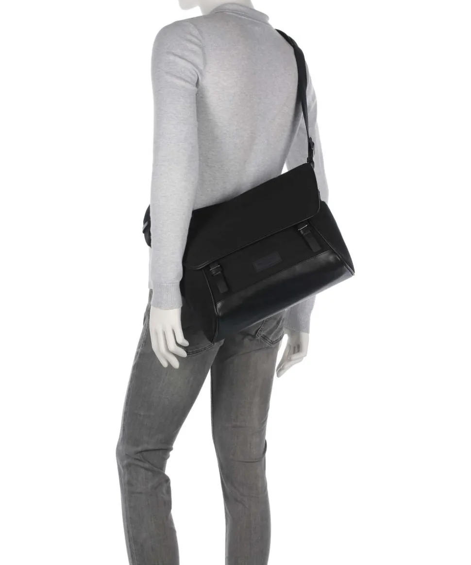 Moa Kuriertasche 14″ Textil schwarz