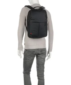 Modern Reload Laptop-Rucksack 14″ recyceltes Polyester schwarz