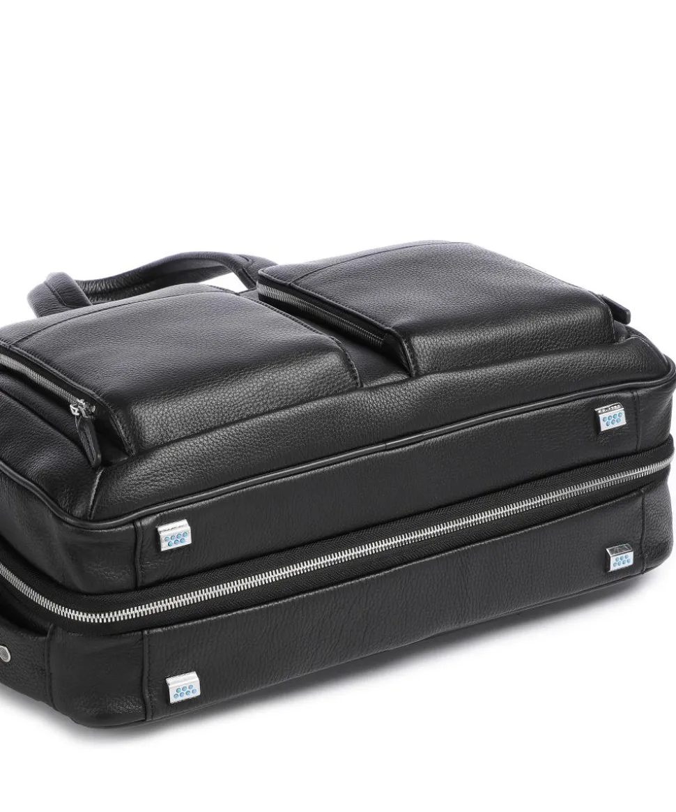 Modus Aktentasche 16″ genarbtes Rindsleder schwarz