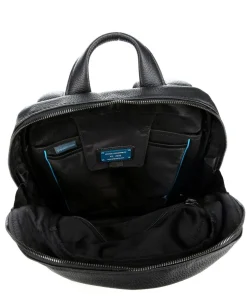 Modus Special Laptop-Rucksack 12″ genarbtes Rindsleder schwarz