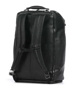 Modus Special Reiserucksack 17″ genarbtes Rindsleder schwarz