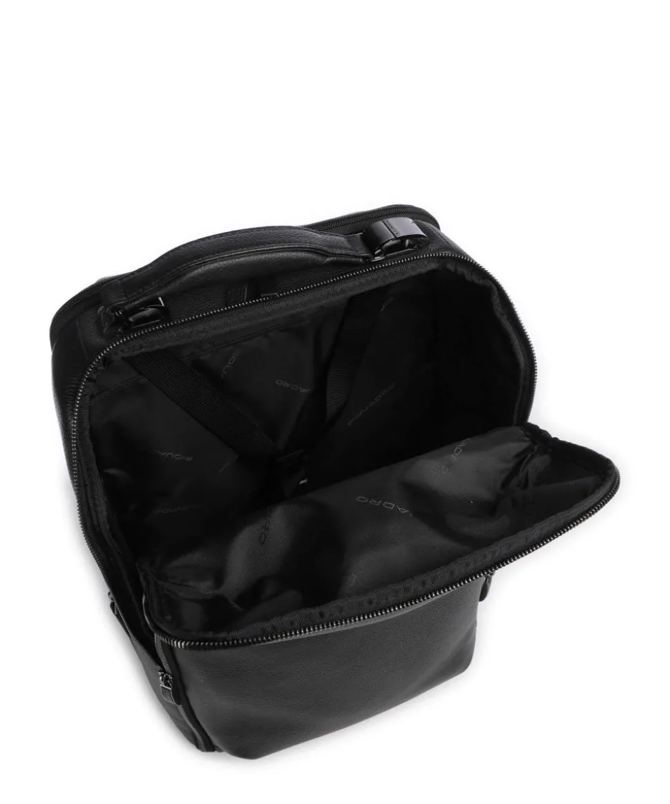 Modus Special Reiserucksack 15″ genarbtes Rindsleder schwarz