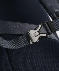 Modus Special Reiserucksack 15″ genarbtes Rindsleder dunkelblau