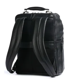 Modus Special RFID Laptop-Rucksack 15″ Leder schwarz